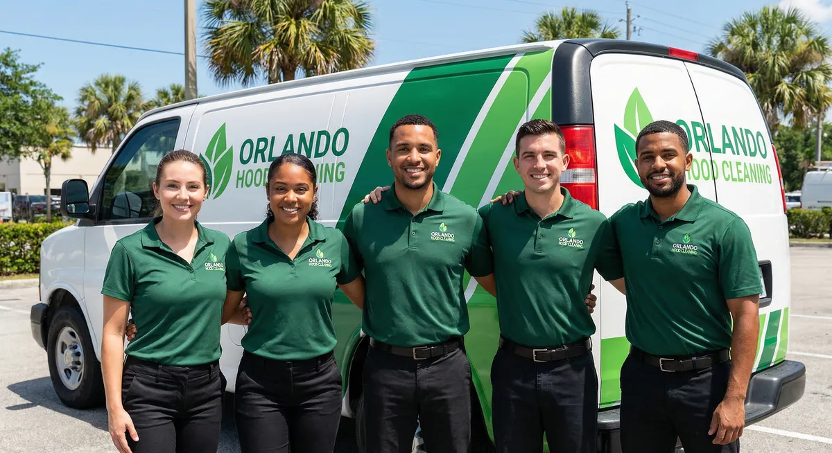 Jersey Hood Cleaning professional team