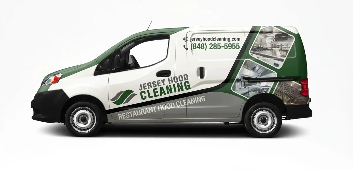 Jersey Hood Cleaning work van